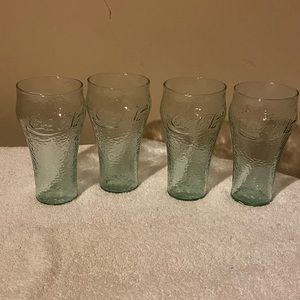 Coca Cola Collectibles 4 Drinking Glasses